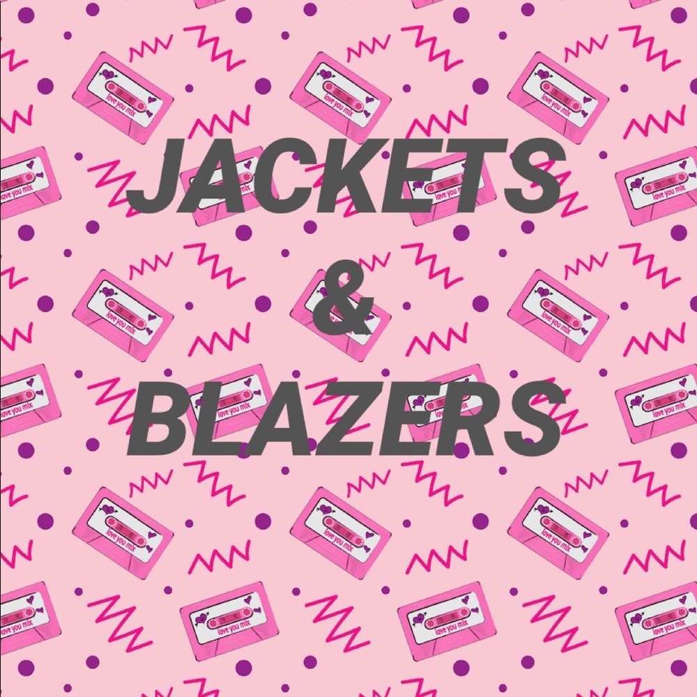 JACKETS & BLAZERS AVAILABLE FOR PURCHASE
